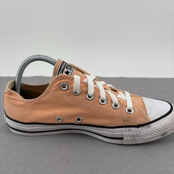 Converse Chuck Taylor All Star Pink Peach OX Low Top Shoes M 6 WO 8 Active - Picture 12 of 15